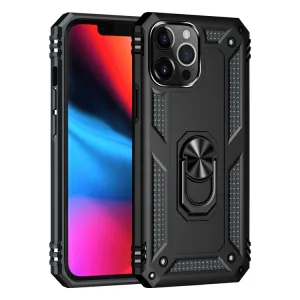 RING Obal s držiakom pre Apple iPhone 14 Pro Max čierny