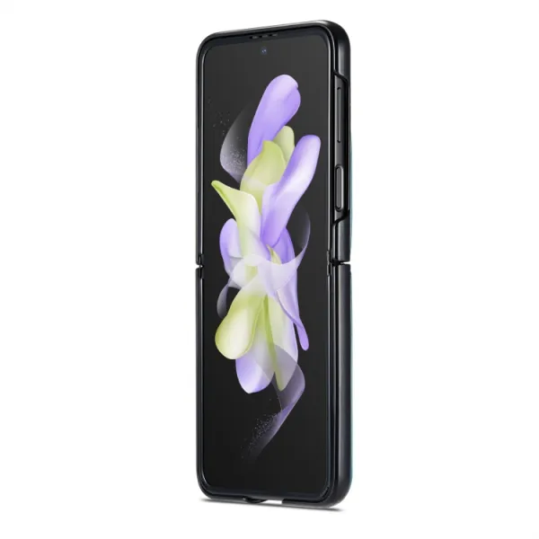 CASEME LEATHER Plastový kryt Samsung Galaxy Z Flip4 5G červený