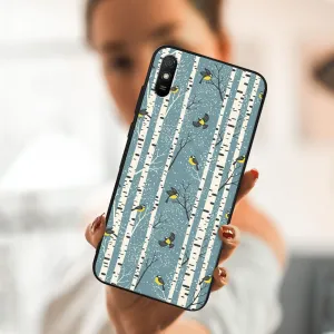 MY ART Kryt s vianočným dizajnom Xiaomi Redmi 9A / 9AT BIRCH (072)