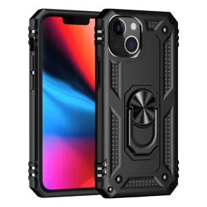 RING Obal s držiakom pre Apple iPhone 14 Plus čierny