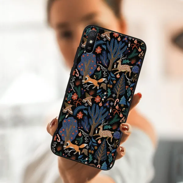 MY ART Kryt s vianočným dizajnom Xiaomi Redmi 9A / 9AT WINTER (071)