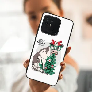 MY ART Kryt s vianočným dizajnom Xiaomi Redmi 10C MERRY CHRISTMAS (074)