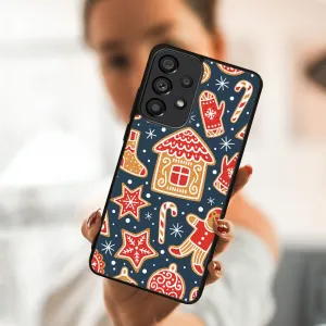 MY ART Kryt s vianočným dizajnom Samsung Galaxy A33 5G CHRISTMAS (069)