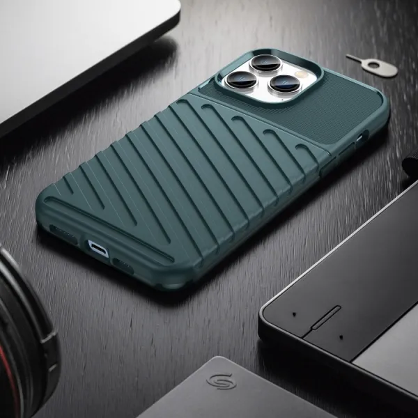 THUNDER Ochranný kryt Apple iPhone 14 Pro modrý