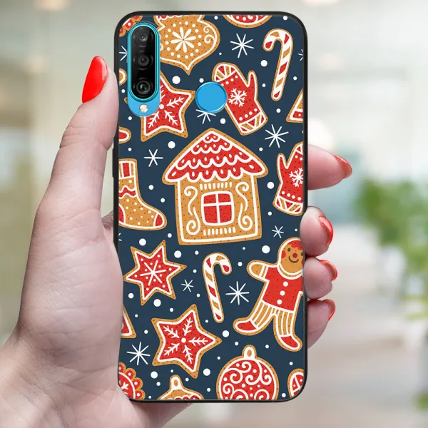 MY ART Kryt s vianočným dizajnom Huawei P30 Lite CHRISTMAS (069)