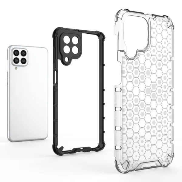 HONEYCOMB Ochranný kryt Samsung Galaxy M33 5G zelený