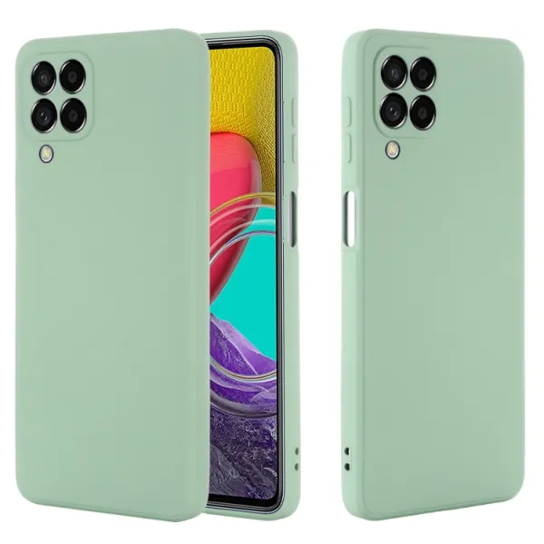 RUBBER Ochranný kryt pre Samsung Galaxy M33 5G zelený