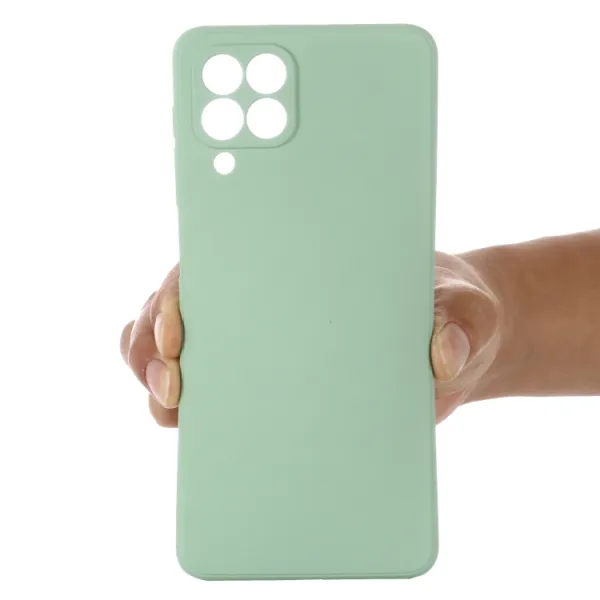 RUBBER Ochranný kryt pre Samsung Galaxy M33 5G zelený