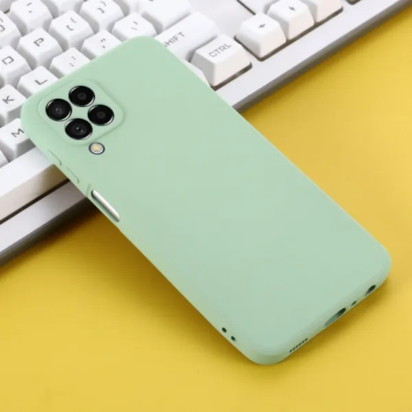 RUBBER Ochranný kryt pre Samsung Galaxy M33 5G zelený
