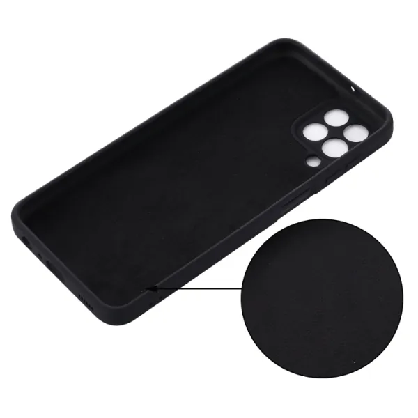 RUBBER Ochranný kryt pre Samsung Galaxy M33 5G čierny