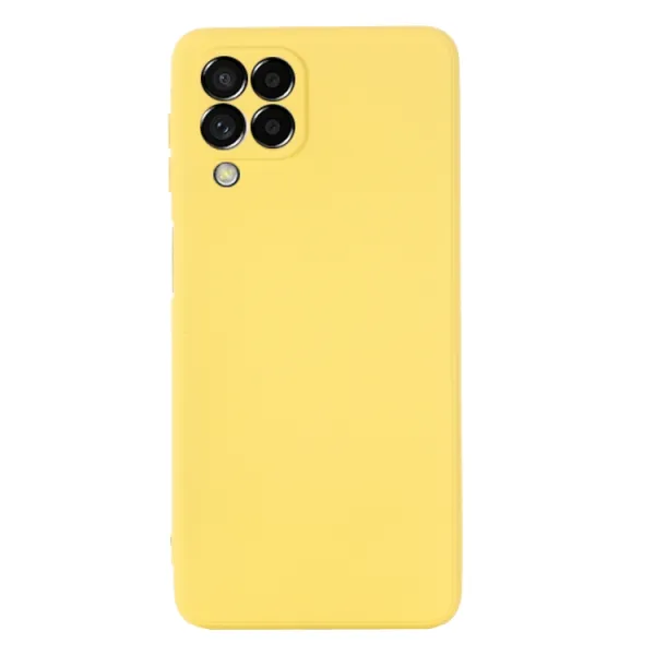 RUBBER Ochranný kryt pre Samsung Galaxy M33 5G žltý
