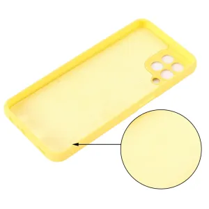 RUBBER Ochranný kryt pre Samsung Galaxy M33 5G žltý