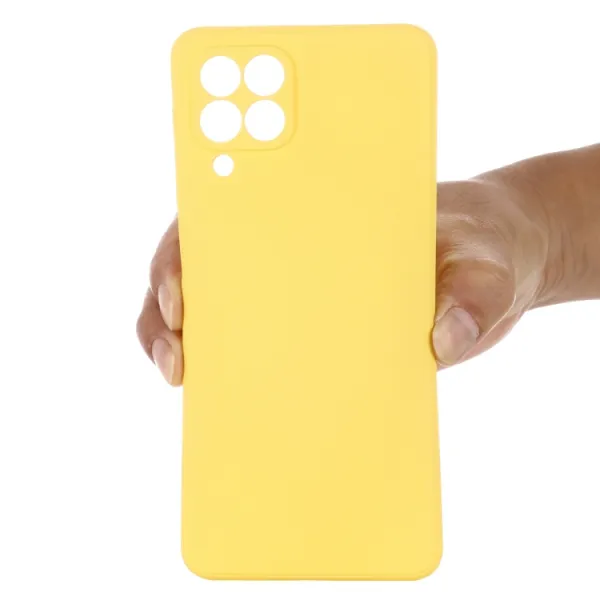 RUBBER Ochranný kryt pre Samsung Galaxy M33 5G žltý