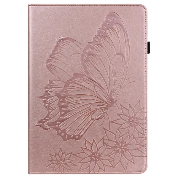 ART BUTTERFLY Zaklápacie puzdro Lenovo Tab M10 Plus 3. generácia ružové