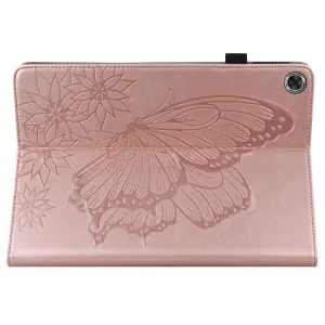 ART BUTTERFLY Zaklápacie puzdro Lenovo Tab M10 Plus 3. generácia ružové