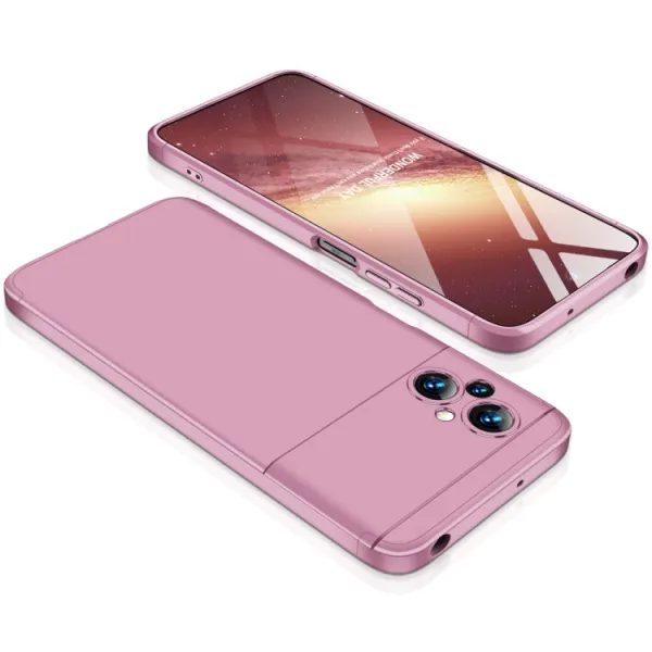 360° Ochranný kryt Xiaomi Poco M5 ružový