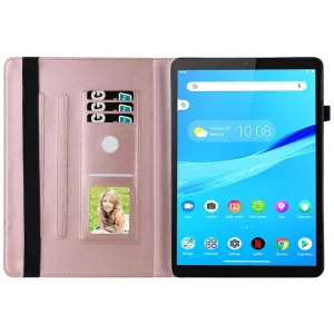 ART BUTTERFLY Zaklápacie puzdro Lenovo Tab M10 Plus 3. generácia ružové
