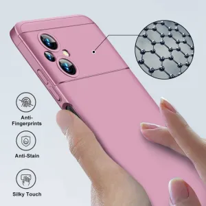 360° Ochranný kryt Xiaomi Poco M5 ružový