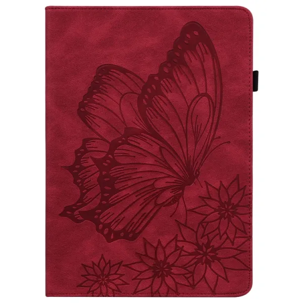 ART BUTTERFLY Zaklápacie puzdro Amazon Kindle Paperwhite 4 / 3 / 2 / 1 červené