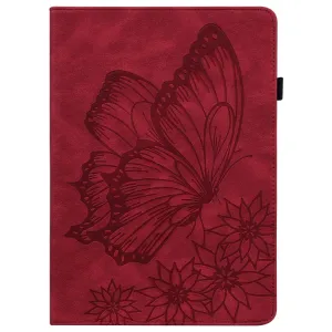 ART BUTTERFLY Zaklápacie puzdro Amazon Kindle Paperwhite 4 / 3 / 2 / 1 červené