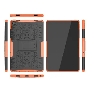 STAND Extra odolný obal Lenovo Tab M10 Plus 3. generácia oranžový