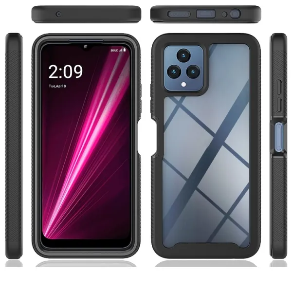 DUAL Obojstranný kryt pre T Phone / T Phone 2023 čierny