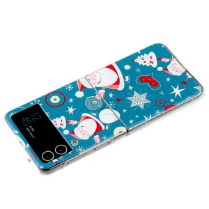CHRISTMAS Plastový kryt Samsung Galaxy Z Flip4 5G SANTA