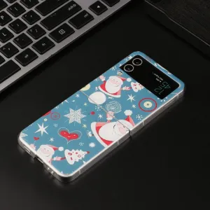 CHRISTMAS Plastový kryt Samsung Galaxy Z Flip4 5G SANTA