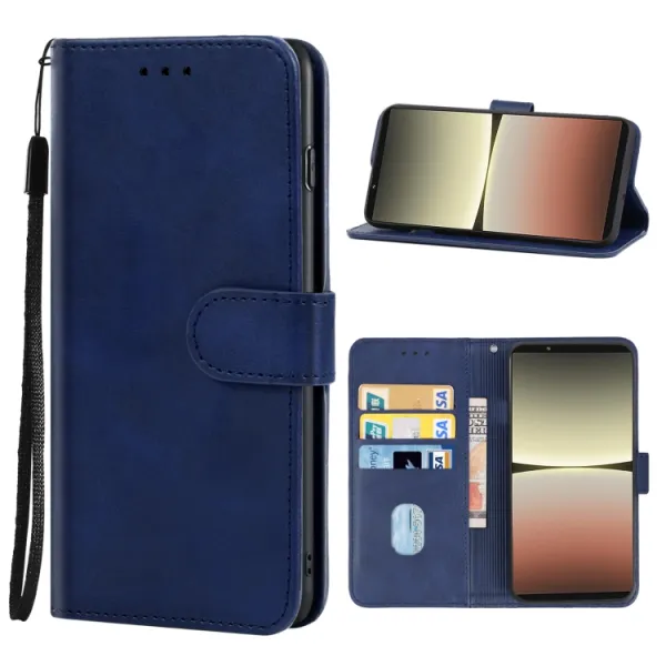 SMOOTH Peňaženkové puzdro pre Sony Xperia 5 IV modré