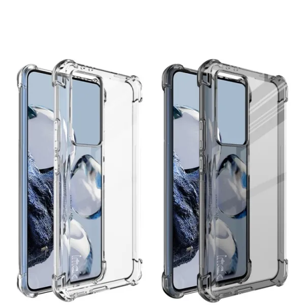 IMAK Ochranný silikónový kryt Xiaomi 12T Pro čierny