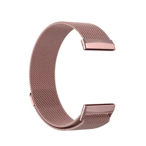 MILANESE Kovový remienok Fitbit Versa 3 / Fitbit Sense ružový