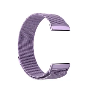 MILANESE Kovový remienok Fitbit Versa 3 / Fitbit Sense fialový