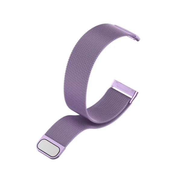 MILANESE Kovový remienok Fitbit Versa 3 / Fitbit Sense fialový