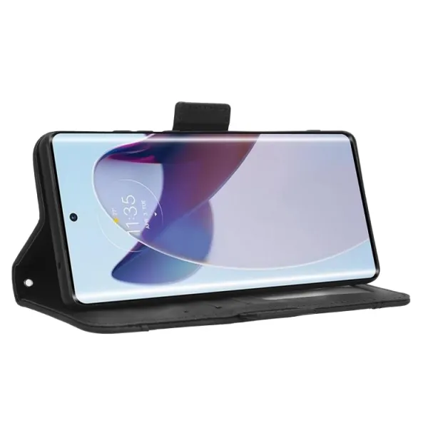 SLOT Peňaženkový obal pre Motorola Edge 30 Ultra čierny