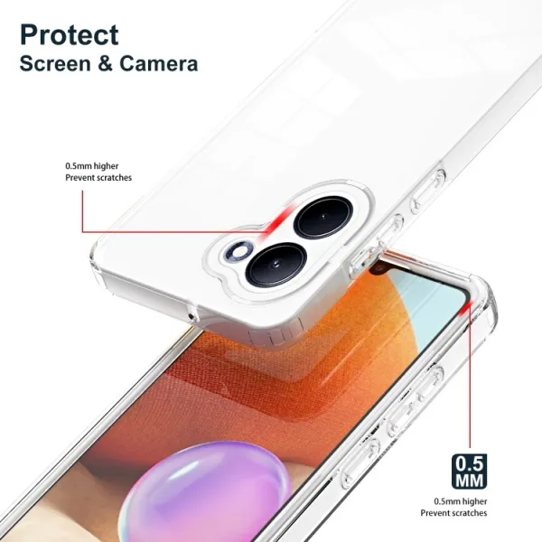CRYSTAL Ochranný kryt pre Realme C33 čierny