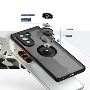 SHADOW Ochranný kryt s držiakom Huawei Nova 10 čierny