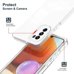 CRYSTAL Ochranný kryt pre Motorola Moto G62 5G biely