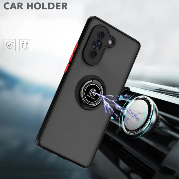 SHADOW Ochranný kryt s držiakom Huawei Nova 10 čierny