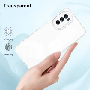 CRYSTAL Ochranný kryt pre Motorola Moto G62 5G biely