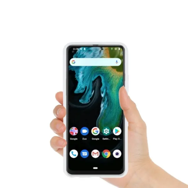 Silikónový kryt pre Cubot Max 3 priehľadný matný