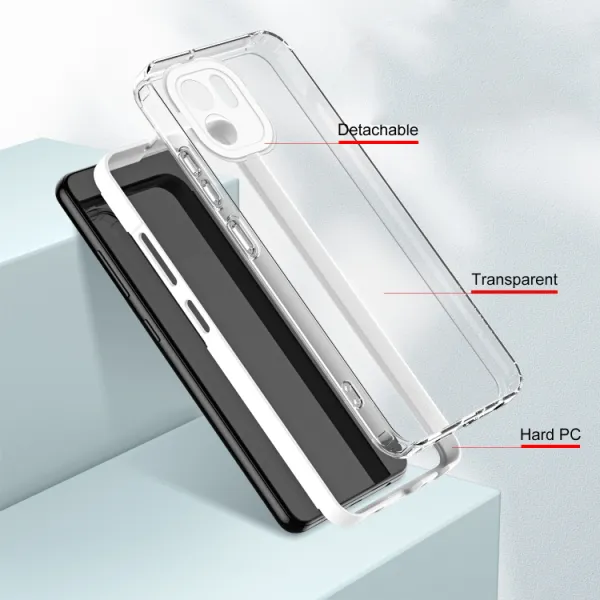 CRYSTAL Ochranný kryt pre Xiaomi Redmi A1 / Redmi A2 biely