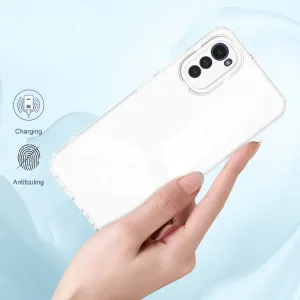 CRYSTAL Ochranný kryt pre Motorola Moto E32 / E32s biely