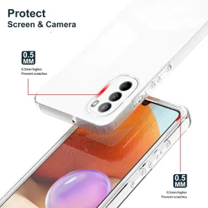 CRYSTAL Ochranný kryt pre Motorola Moto G31 biely