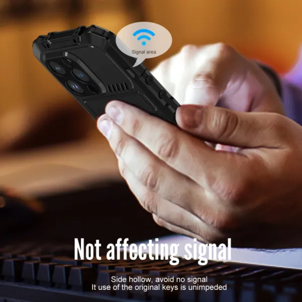 R-JUST SOLID Extra odolný kryt Apple iPhone 14 Plus zelený