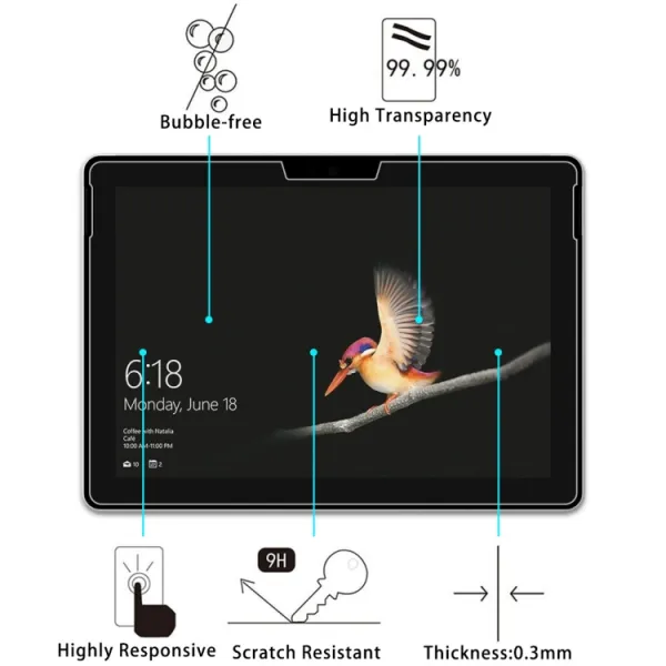 Temperované sklo pre Microsoft Surface Go 2