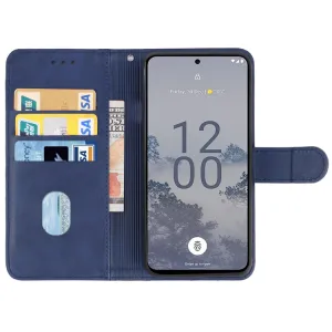 SMOOTH Peňaženkové puzdro pre Nokia X30 modré