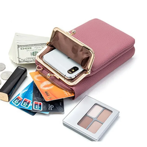 CARRY Univerzálne puzdro pre mobil s uhlopriečkou do 6,5" modré