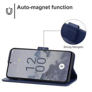 SMOOTH Peňaženkové puzdro pre Nokia X30 modré