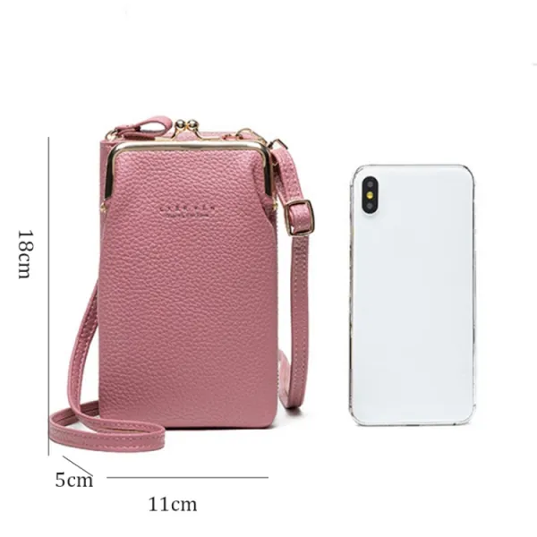CARRY Univerzálne puzdro pre mobil s uhlopriečkou do 6,5" modré