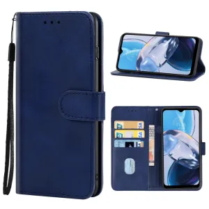 SMOOTH Peňaženkové puzdro pre Motorola Moto E22 / E22i modré